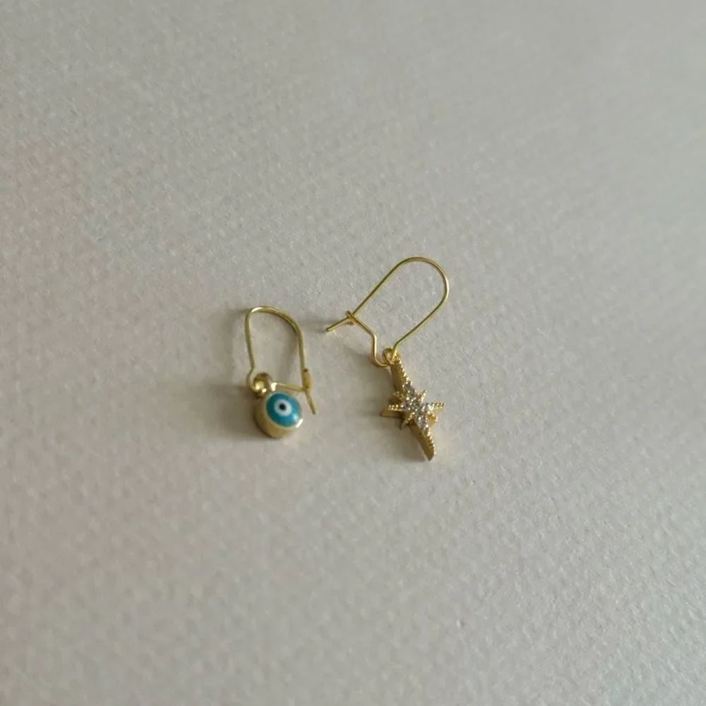 Evil Eye Earrings  R901 - Picture 2 of 4